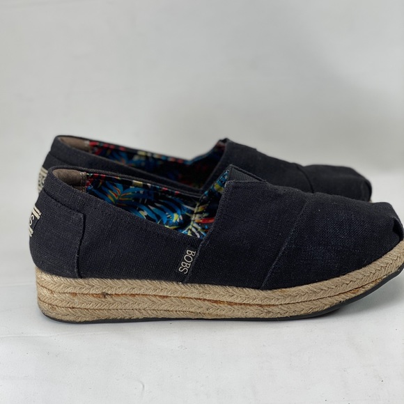 BOBS from Skechers Espadrilles Black size 9.5 - Picture 3 of 16